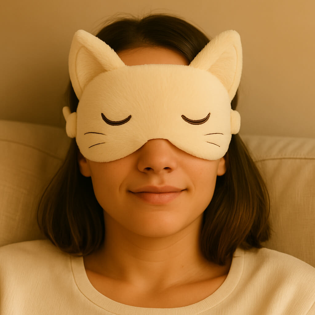 Masque de sommeil lesté – Image 2