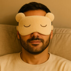 Masque de sommeil lesté